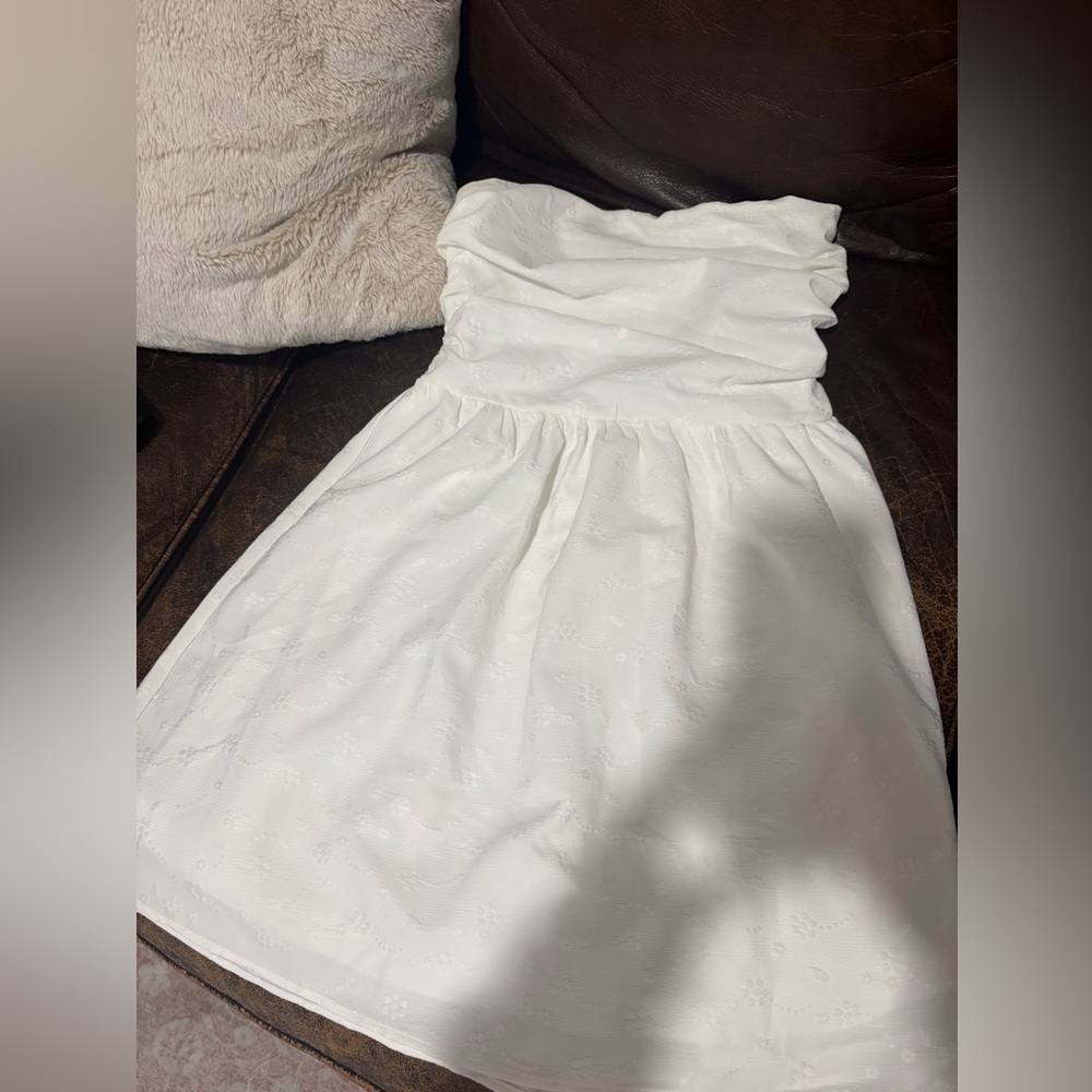 Elegant White Kids Dress